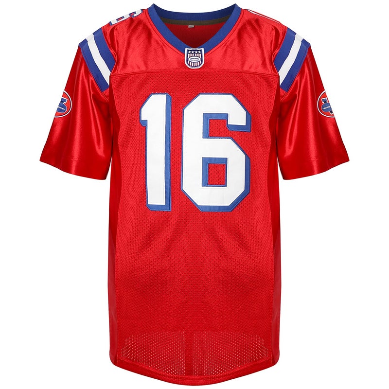 Phoneutrix #16 Shane Falco The Replacements Movie Football Jersey Red (Red, Small) - Image 1